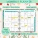 Ymumuda 2025 Planner, 12-Month Daily Weekly Monthly Planner from JAN.2025 to DEC.2025, 8.4" X 6", Spiral Planner Notebook with Stickers, Elastic Closure, Inner Pocket - Christmas