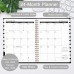 Ymumuda 2025-2026 Monthly Planner - 2 Year Monthly Planner, JAN.2025 to DEC.2026, 8.5" x 11", Large Planner with Spiral Bound, Perfect for School & Office Schedule, Leaves