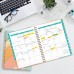 Ymumuda 2025-2026 Monthly Planner - 2 Year Monthly Planner, JAN.2025 to DEC.2026, 8.5" x 11", Large Planner with Spiral Bound, 24 Coated Tabs, Perfect for School & Office Schedule, Orange