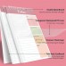 To Do List Notepad - Undated To Do List for Work with 52 Sheets, Daily To Do List Planner, Perfect Office & School Organization for Women, Teacher, College Students - Red