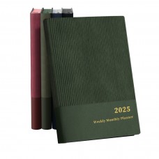 2025 Planner, Weekly Monthly Planner 2025, 8.25"×5.85", 12 Months, JAN.2025 to DEC.2025, School Planner with Soft Flexible Cover, Premium Thick Paper, for School Work Office, Green