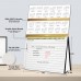 Small Desk Calendar 2025 - Standing 2025 Desk Calendar, OCT. 2024 - DEC. 2025, 8" x 6", Monthly Flip Desktop Calendar with To Do List, Your Personal Desk Calendar Planner for Home Office