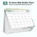 Small Desk Calendar 2025 - Standing 2025 Desk Calendar, OCT. 2024 - DEC. 2025, 8" x 6", Monthly Flip Desktop Calendar with To Do List, Your Personal Desk Calendar Planner for Home Office